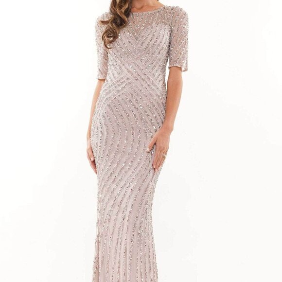 Marsoni by Colors Dresses & Skirts - NWT Marsoni by Colors MV1209 Mother of the Bride Short Sleeve Dusty Rose Size 8